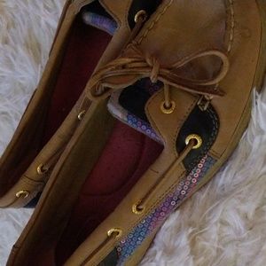 Sperry ladies 8.5 sparkle